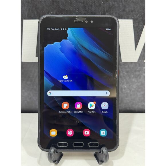Samsung Galaxy Tab Active 3 SM-T570 8" 128GB, Black - Picture 1 of 4